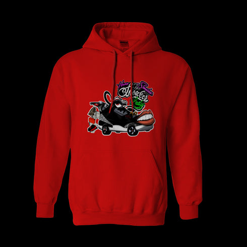 Red Logo Hoodie